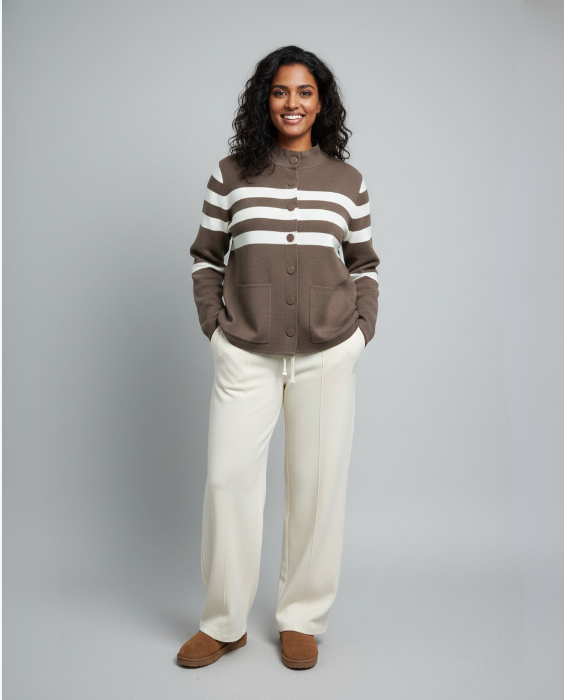 Karlie Stripe Jacket