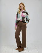 Karlie Hexagon Pullover