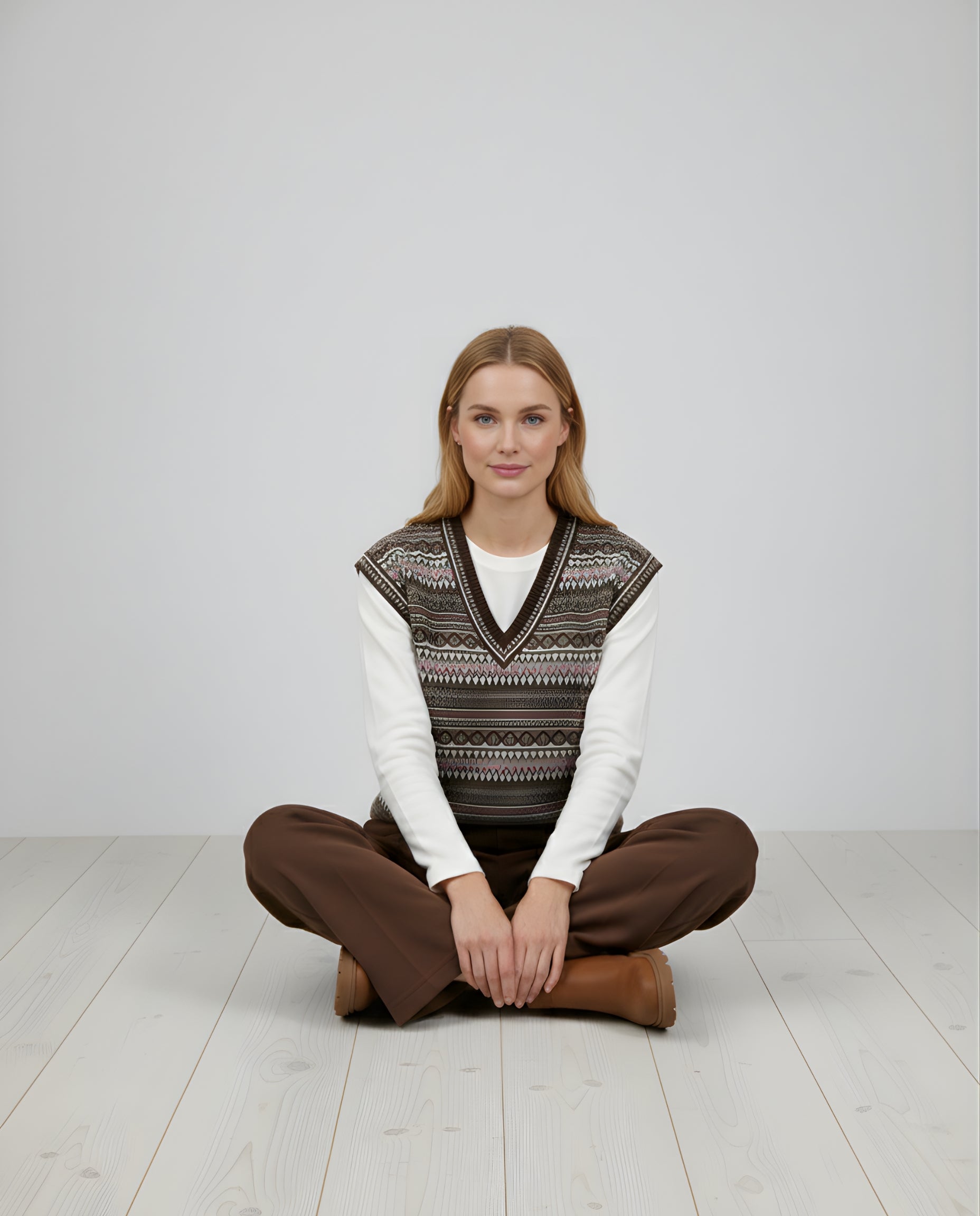 Kirsten Fairisle Slipover